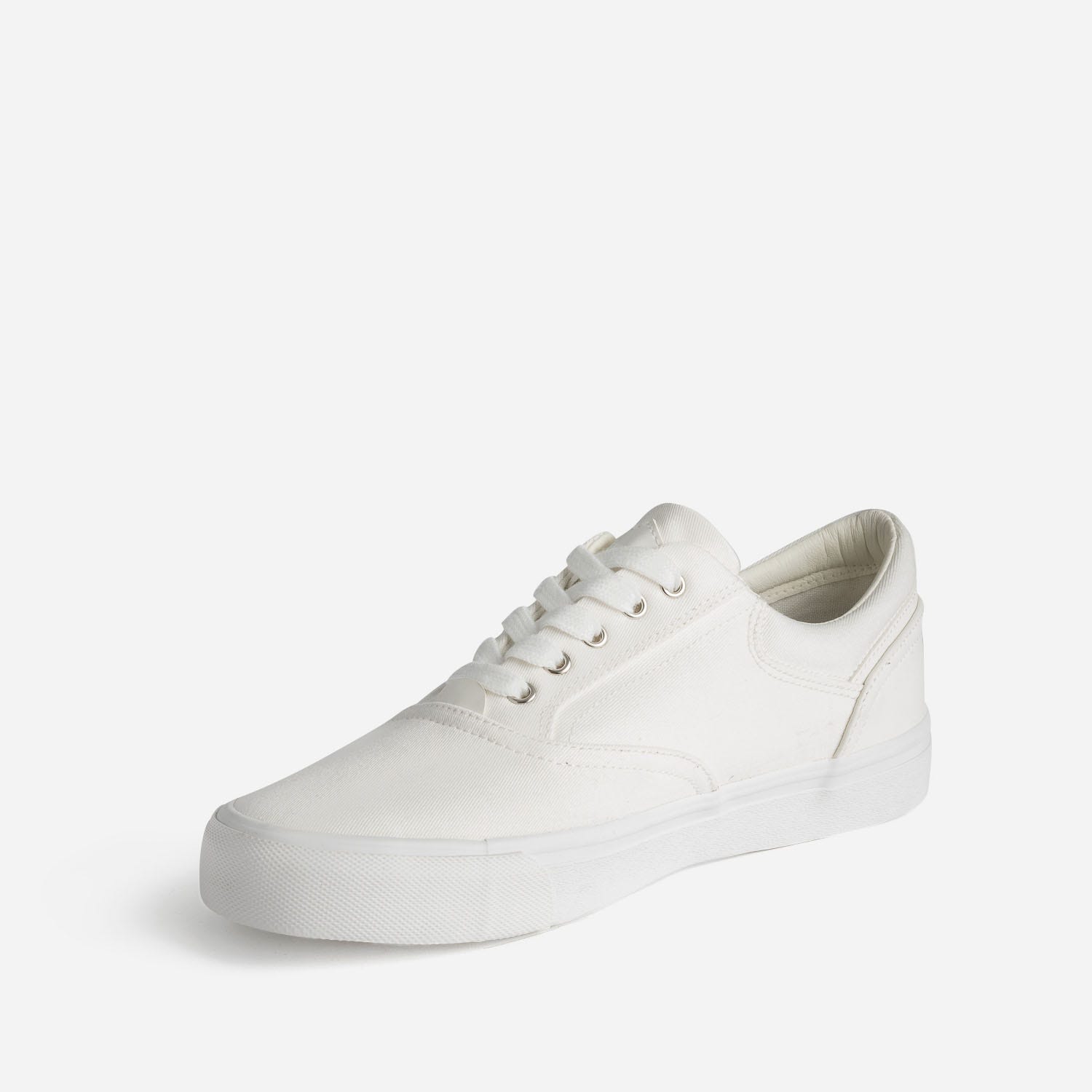 Tennis blanche en toile