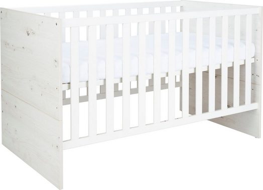 arthur berndt Babyzimmer-Komplettset Babyzimmer Set Lavea 3-teilig, (Set, Babymöbel-Set Lavea: Kleiderschrank, Kinderbett und Wickelkommode)