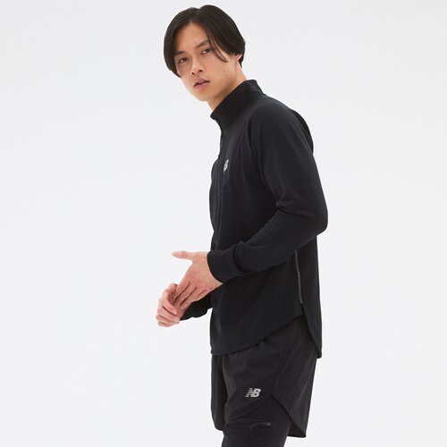 HERREN T-SHIRT NB HEAT GRID HALF ZIP