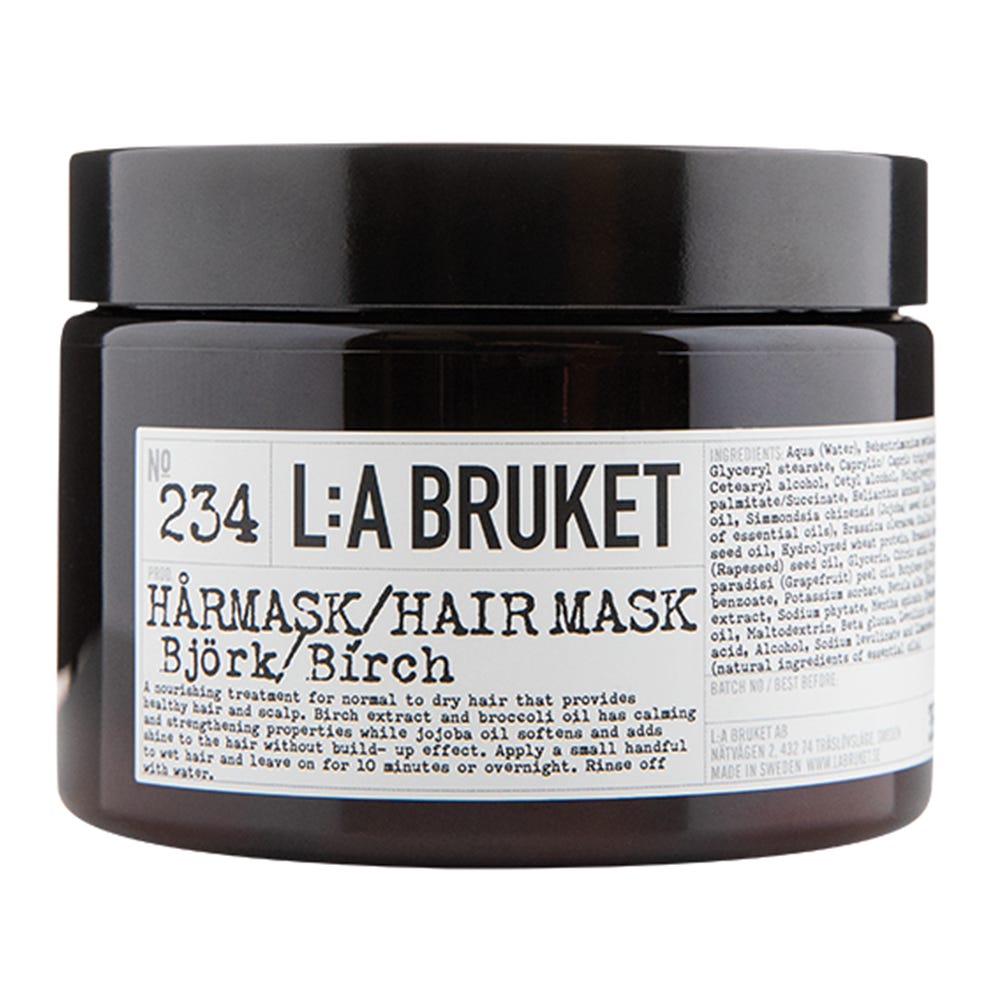 L:A BRUKET No. 234 Hairmask Birch 350 g
