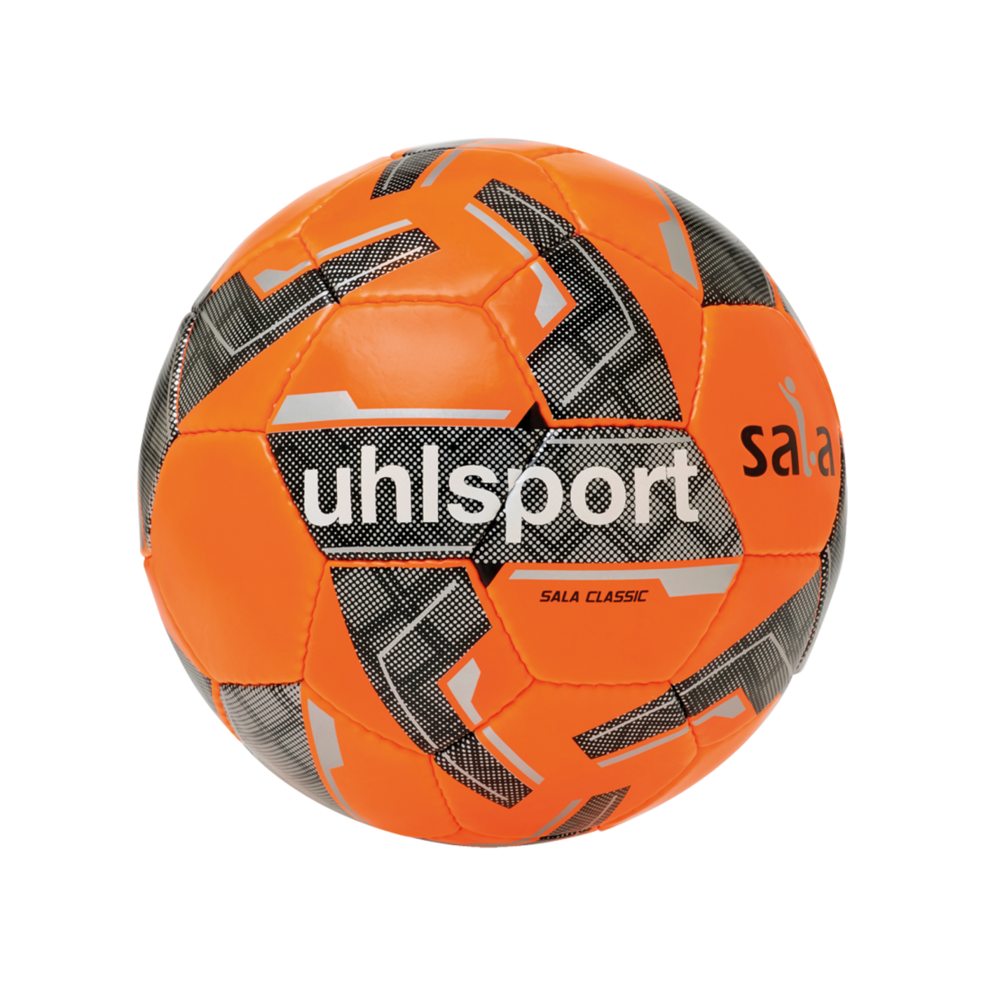 Uhlsport Sala Classic Fußball Orange Schwarz F01