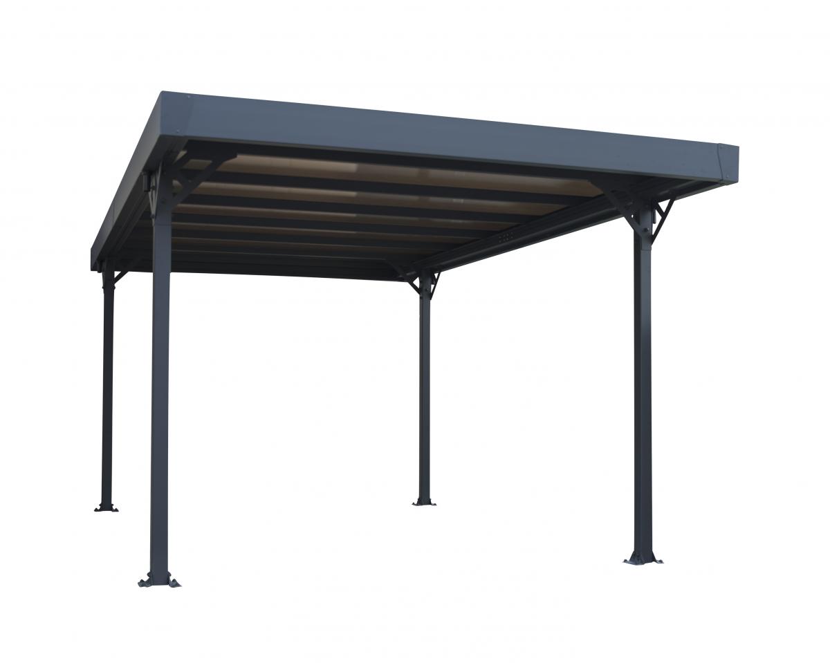 Canopia by Palram Canopia Palram Carport Palma 5000 Grau Bronze