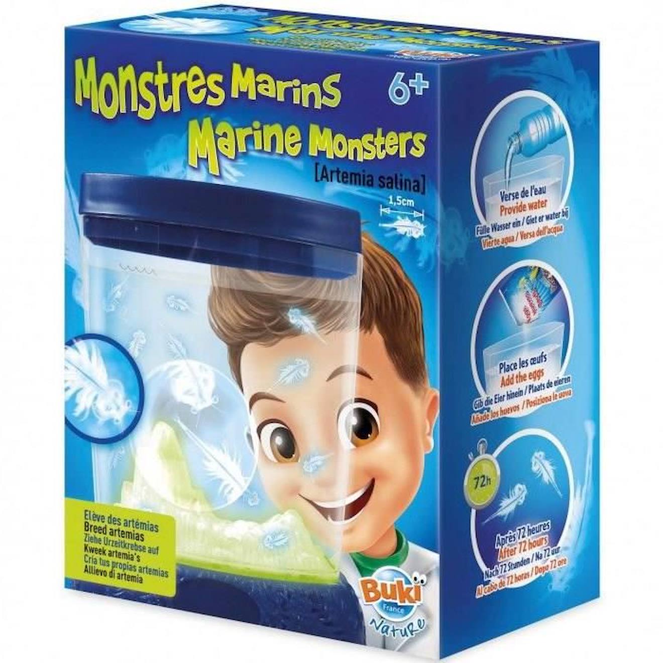 BUKI FRANCE Monstres Marins bleu