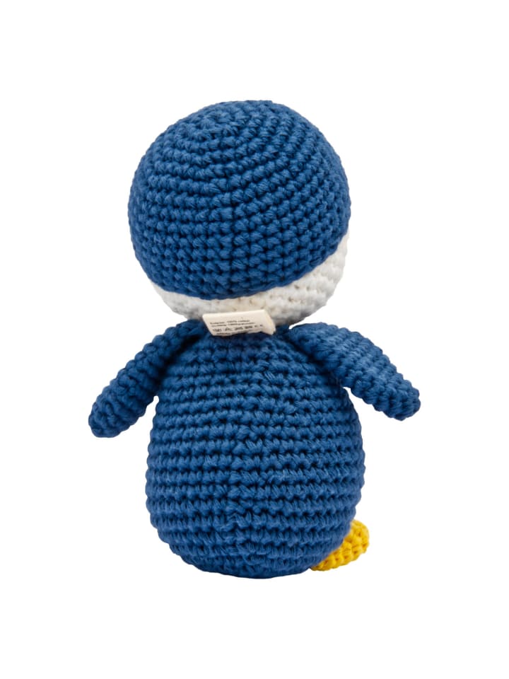 miniHeld Handgestrickter Pinguin gehäkelt aus Baumwolle Spielzeug 16 cm 0 Monate günstig kaufen onesize