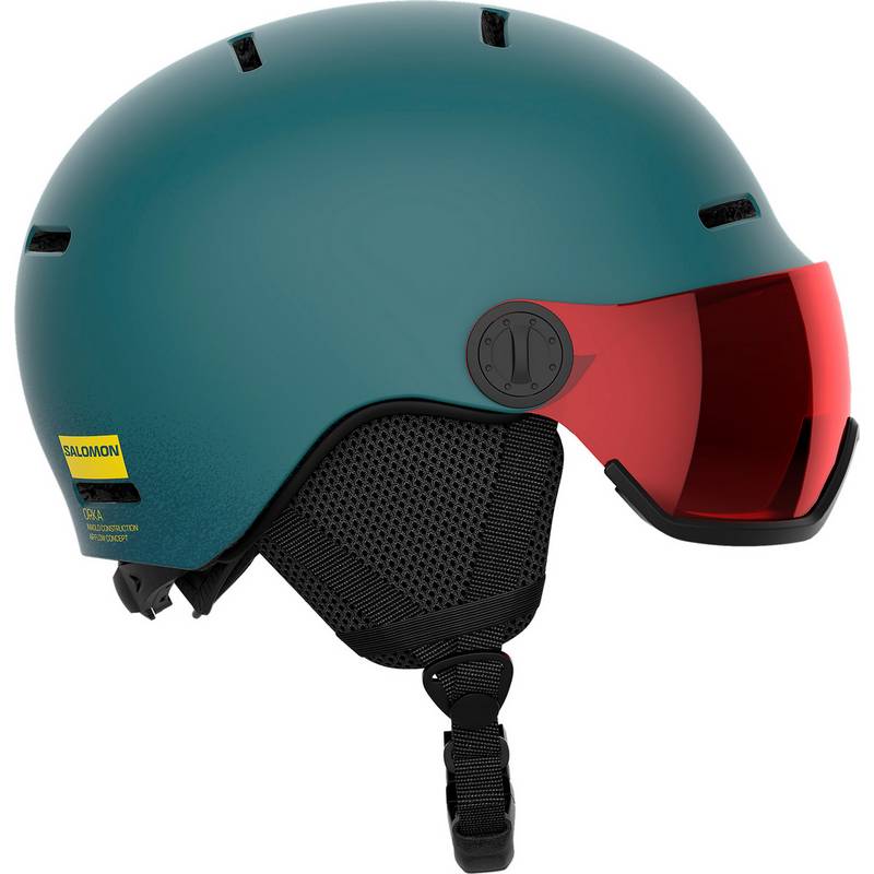 Salomon ORKA VISOR Helm Kinder