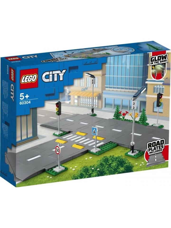 LEGO City Straßenkreuzung mit Ampeln in Mehrfarbig ab 5 Jahre günstig kaufen onesize