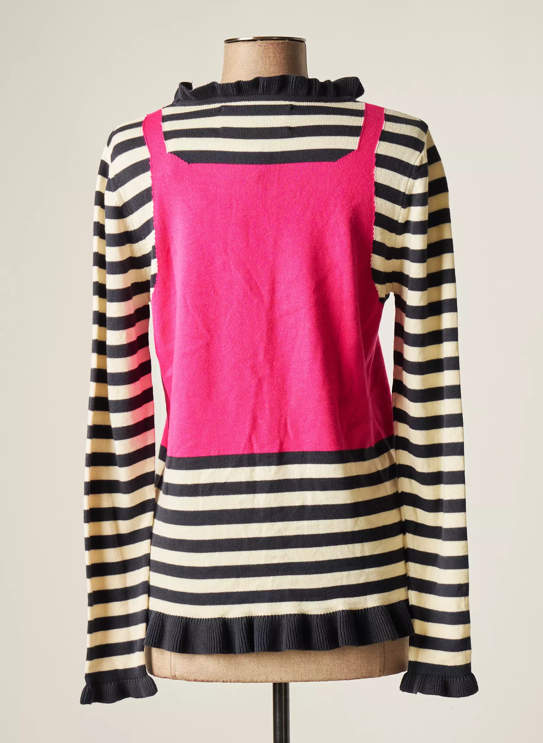 Maurice Pulls Femme couleur rose