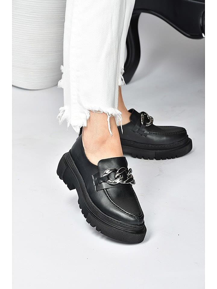 Gerois Slipper in Schwarz günstig kaufen 37