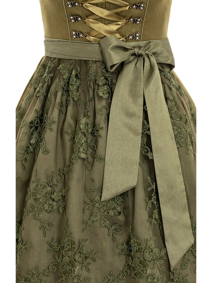 KRÜGER Midi Dirndl MIRNA in oliv günstig kaufen