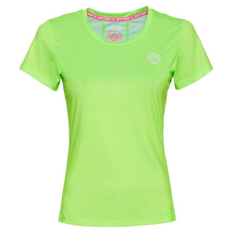 BIDI BADU Eve Tech Roundneck Tee Tennisshirt Damen