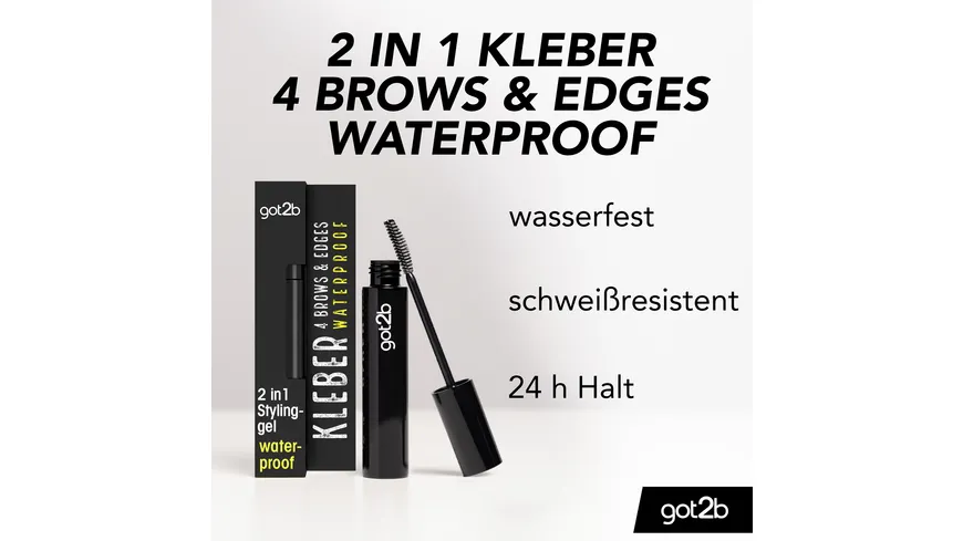 got2b Kleber 4 Brows & Edges Waterproof 16 ml