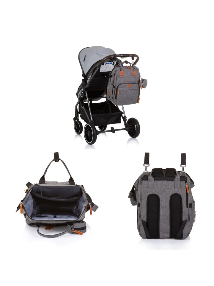 Chipolino Wickeltasche, Kinderwagen in grau günstig kaufen onesize