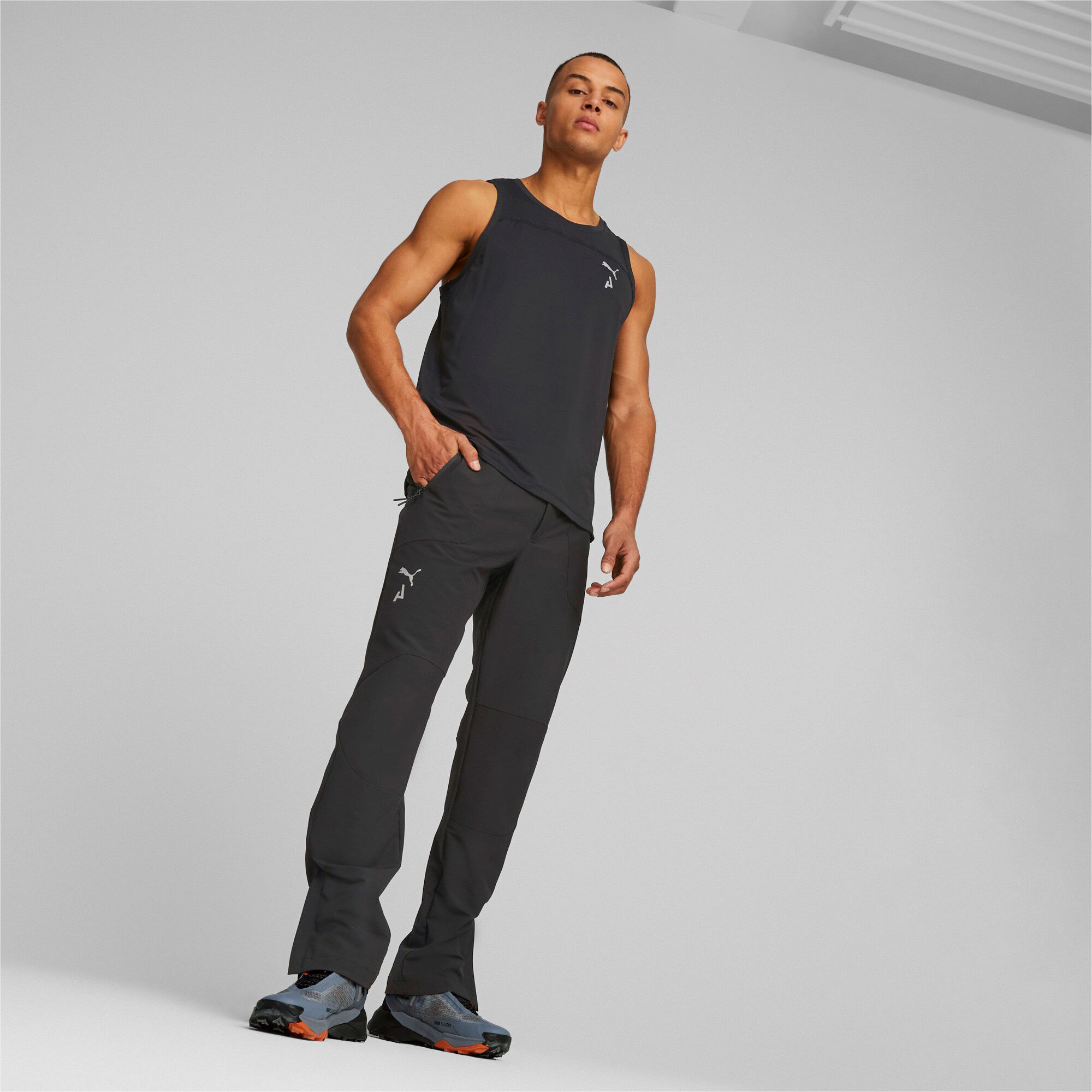 Seasons Raincell Laufhose Herren - Schwarz, Grau