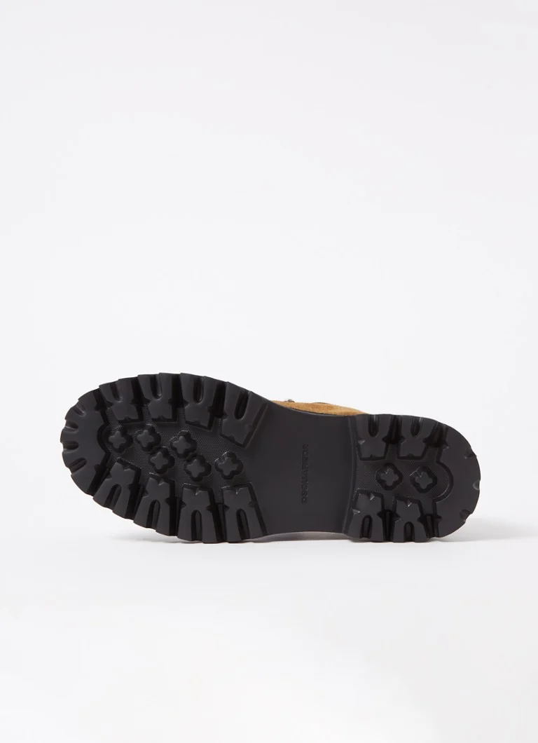 Teniși cu șireturi Dsquared2 Canadian Suede Low Top