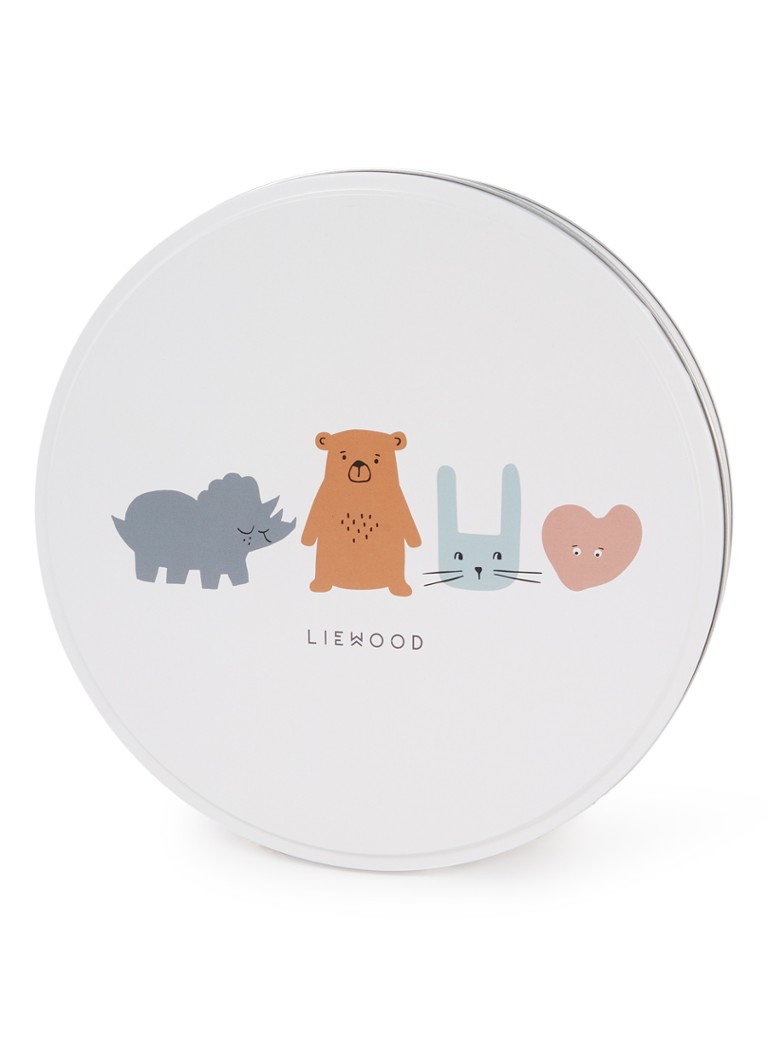 Set da pasticceria per bambini Liewood Gaspard, 12 pezzi, in una scatola portaoggetti.
