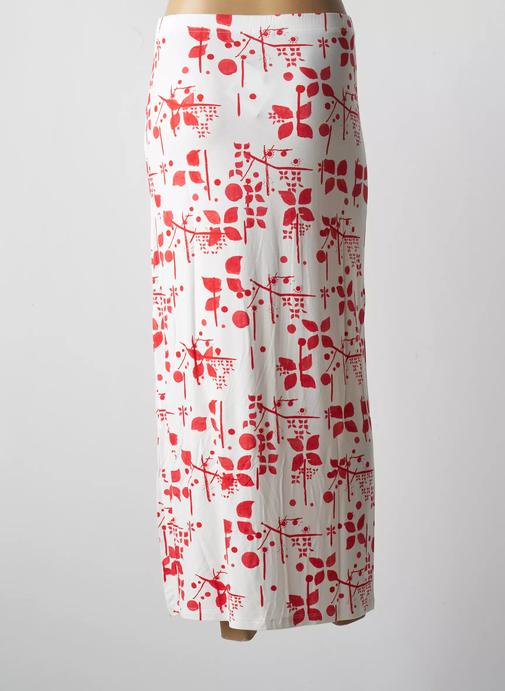 G Oze Jupes Longues Femme couleur rouge