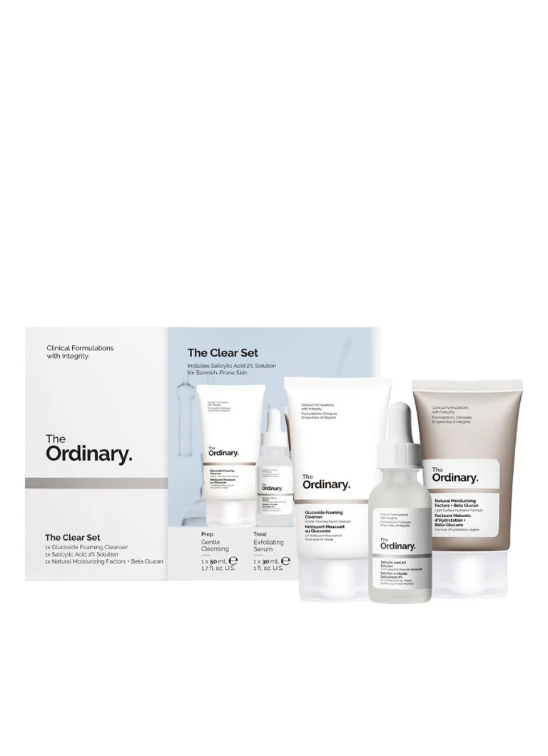 The Ordinary The Clear Set - ápolókészlet