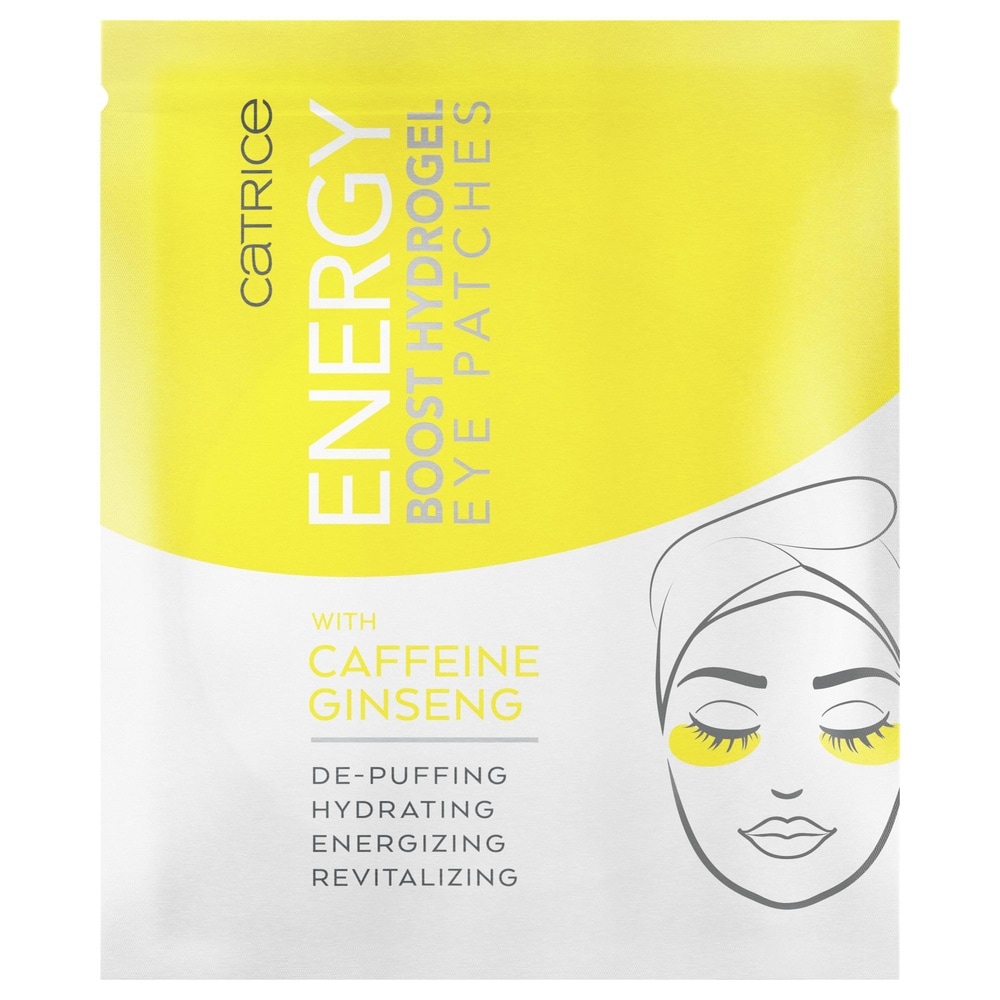 catrice Energy Boost Hydrogel Eye Patches patchs contour des yeux Soin Contour des Yeux