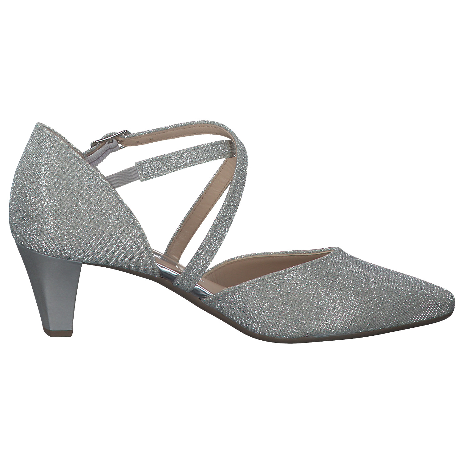 Gabor 01.363, Pumps, Damen, Silber