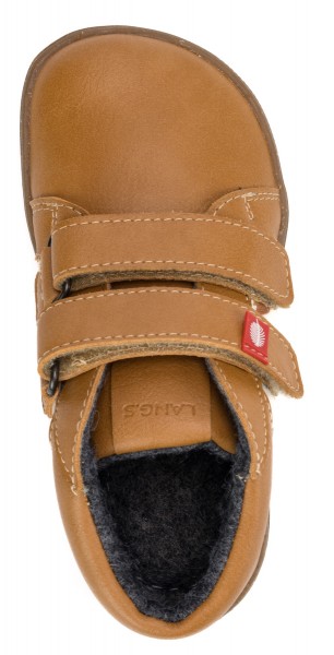 LANG.S Kids ~ Firefly MidCut Vegan Warm ~ Walnut
