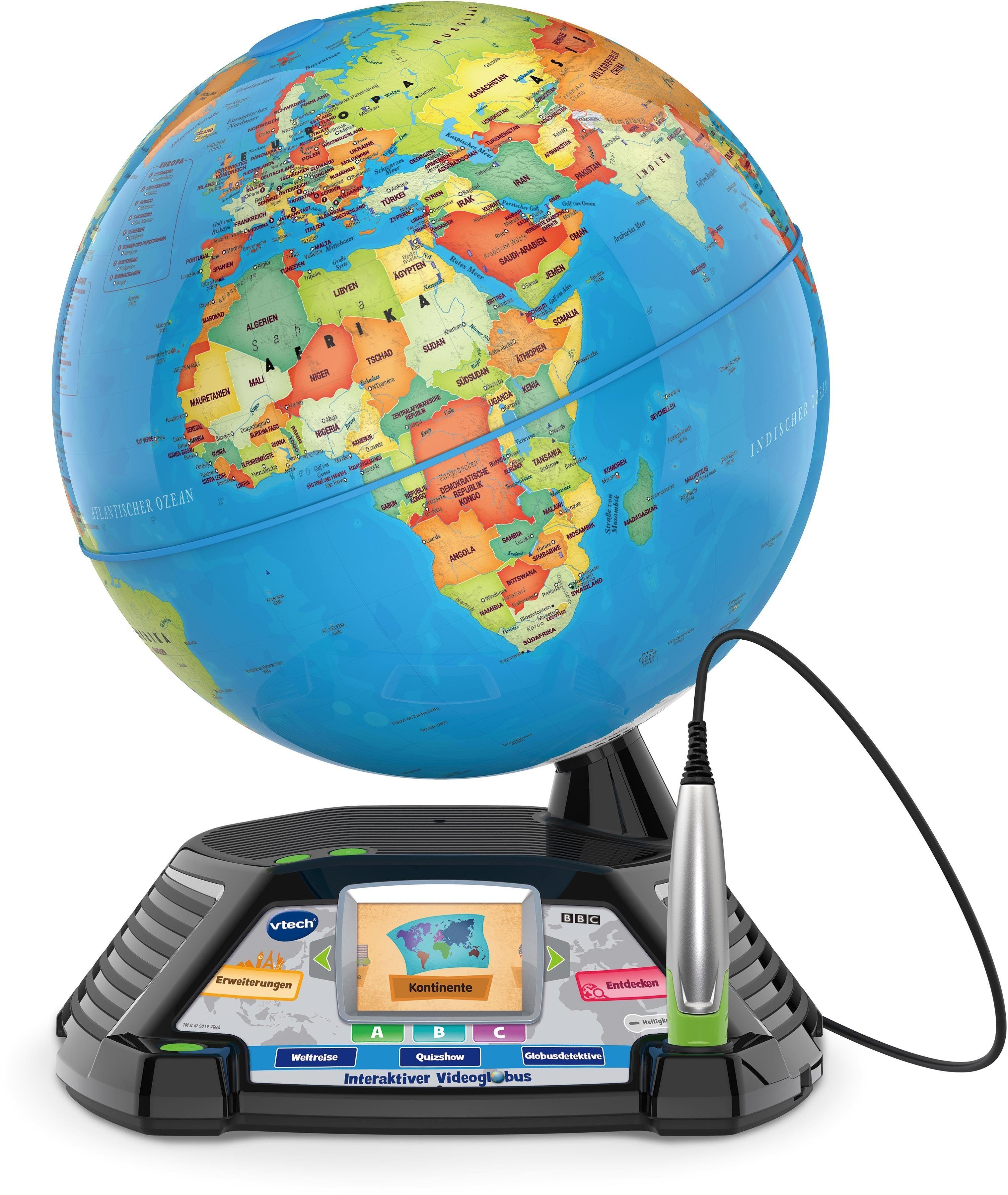 Vtech® Globus School & Go, Interaktiver Videoglobus