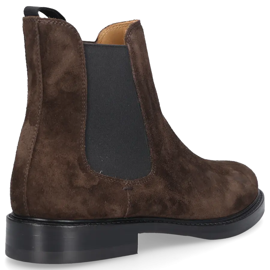 Henderson - Chelsea Boots BECKY Veloursleder - braun