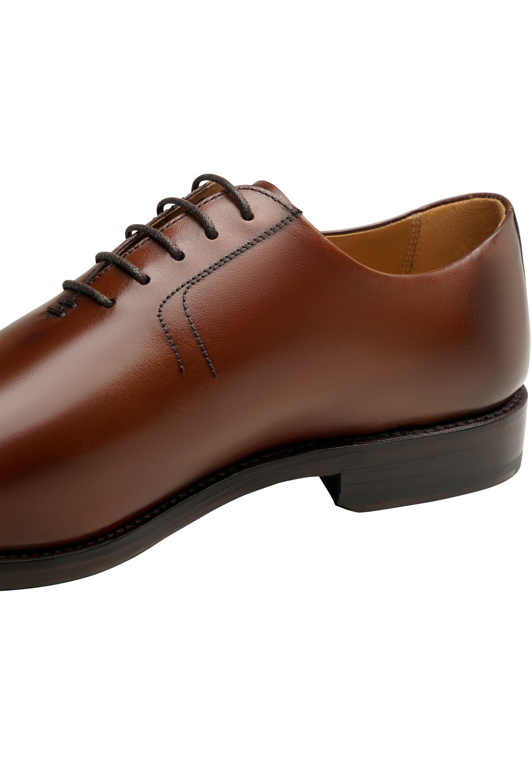 Henry Stevens Marshall PW Businessschuh Schnürschuh Herren Halbschuhe Leder handgefertigt, Anzugschuhe