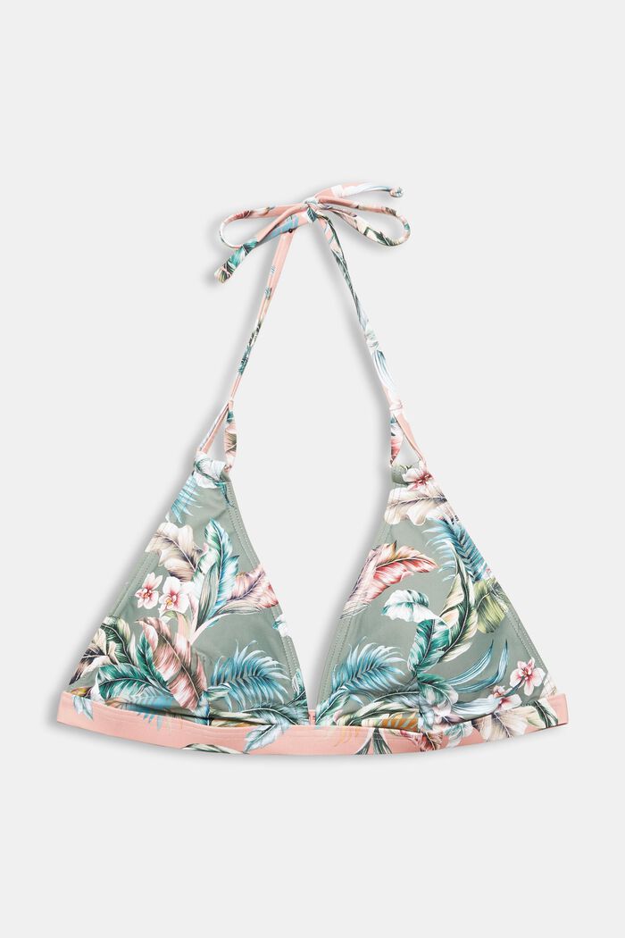 Recycelt: Neckholder mit Tropical-Print