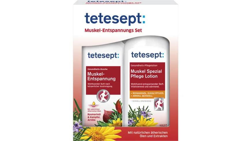 tetesept Muskel Entspannung Set Duschbad + Lotion 500 ml