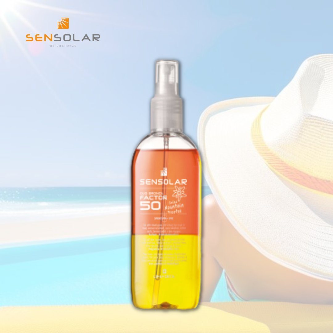Lifeforce Sonnenschutzspray Sensolar Duo Bronce Sonnenschutz Spray LSF 50