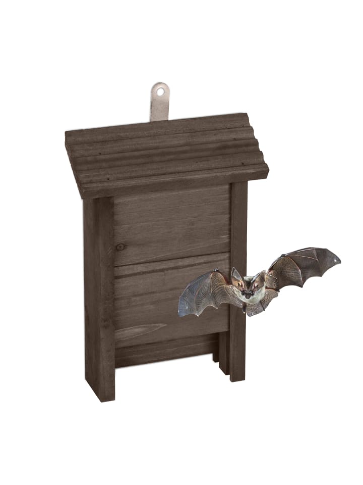 relaxdays Fledermauskasten in Braun - (B)18 x (H)29 x (T)6 cm günstig kaufen onesize