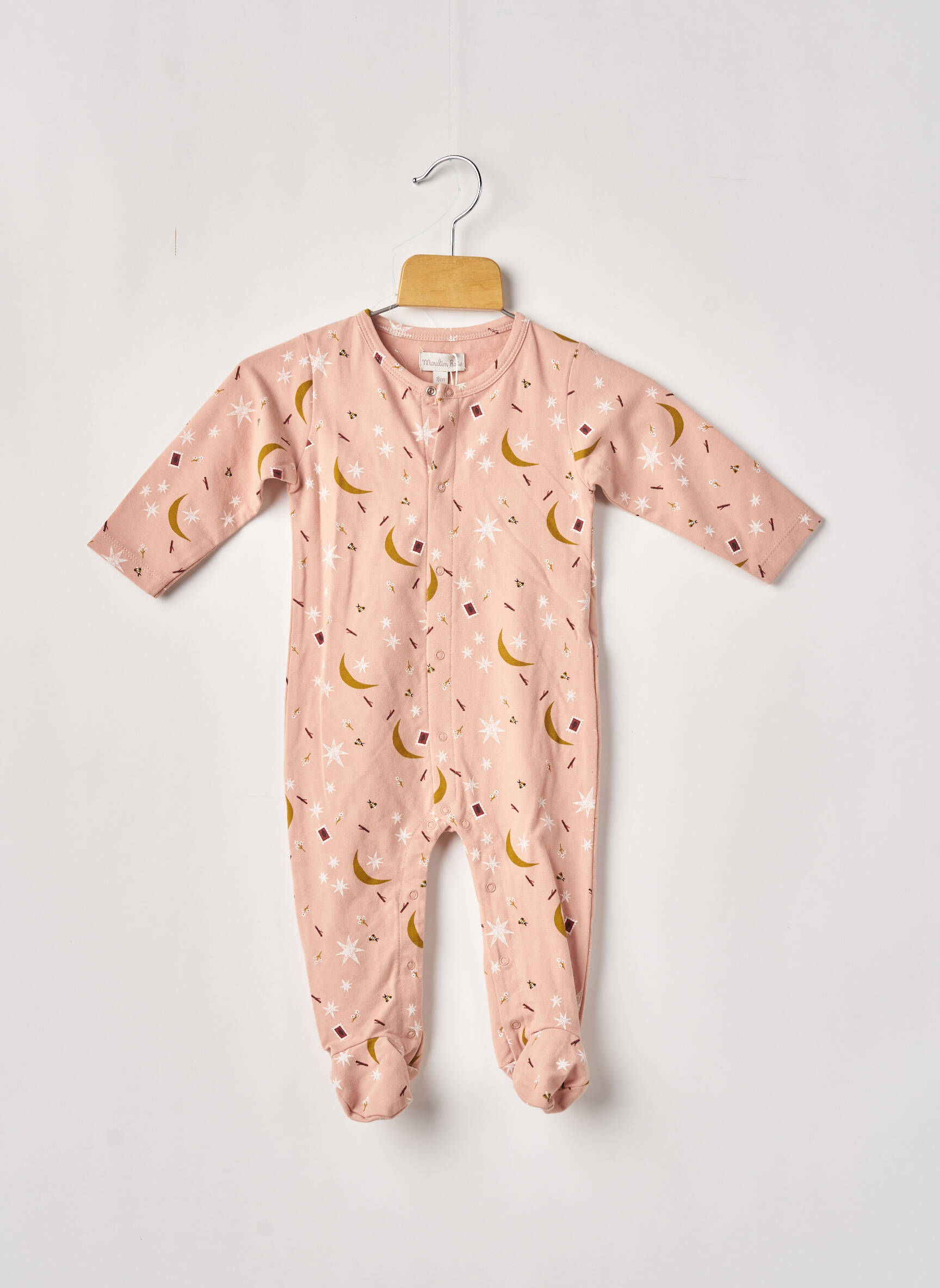 Moulin Roty Pyjamas 1 Fille couleur rose