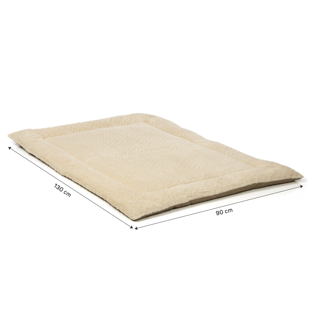 Wallace & Jones Hundebetten Wallace & Jones gepolsterte Wendedecke Bristol beige XXL