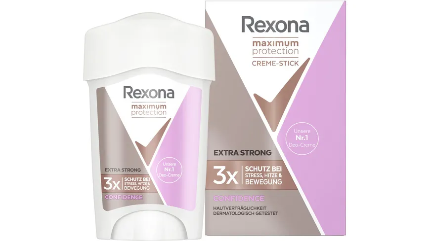 Rexona Deo Anti-Transpirant Cremestick Maximum Protection Confidencel 45 ml
