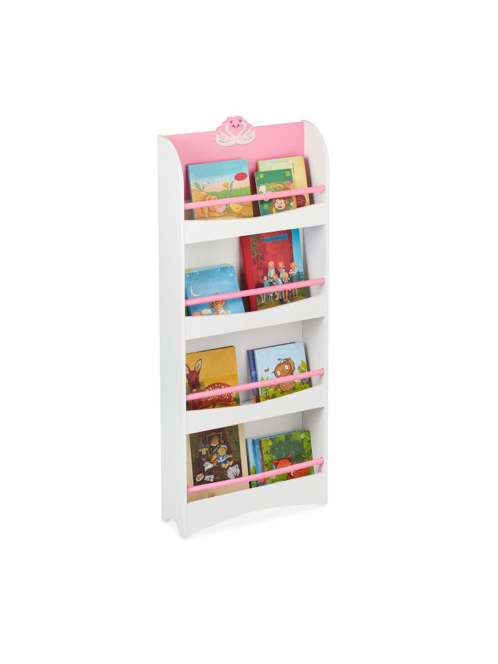 relaxdays Kinderbücherregal 