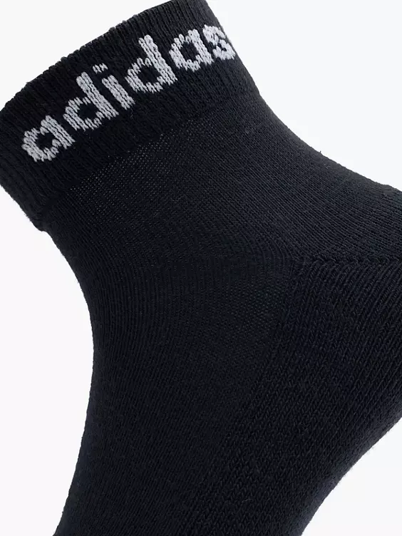 adidas Essentials Linear 3er Pack Ankle Socken