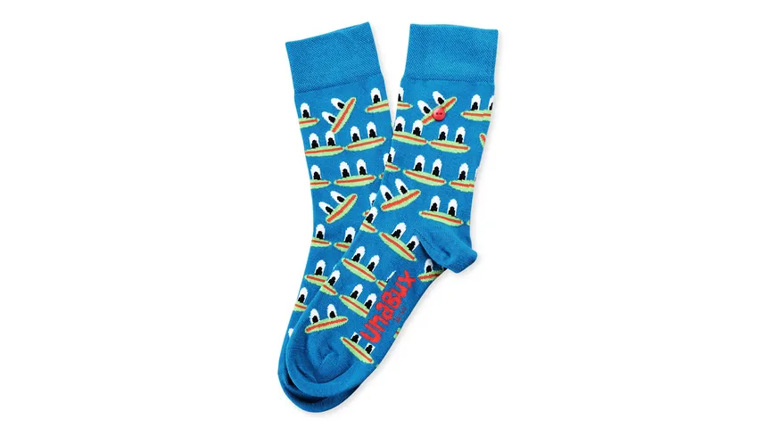 Unabux Unisex Socken Linear Lurch Linear Lurch