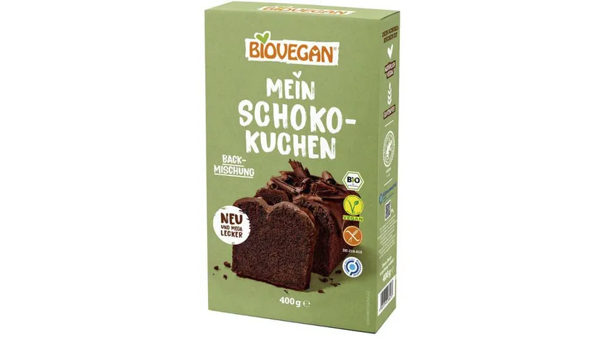 BIOVEGAN Bio Backmischung Mein Schokokuchen 400 g