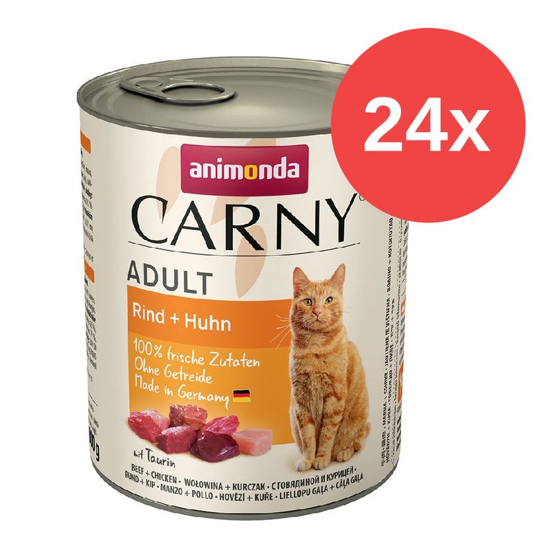 animonda Carny 800g x 24 im TOP-Angebot | bitiba %