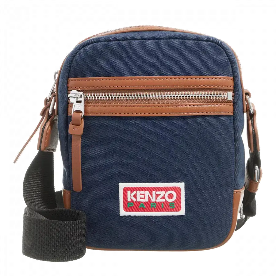 KENZO - Kenzo Shoulder Bags Polyester Dark Blue - blau