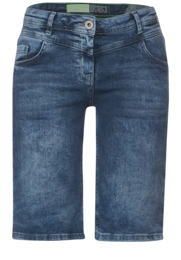 CECIL Loose Fit Jeansshorts