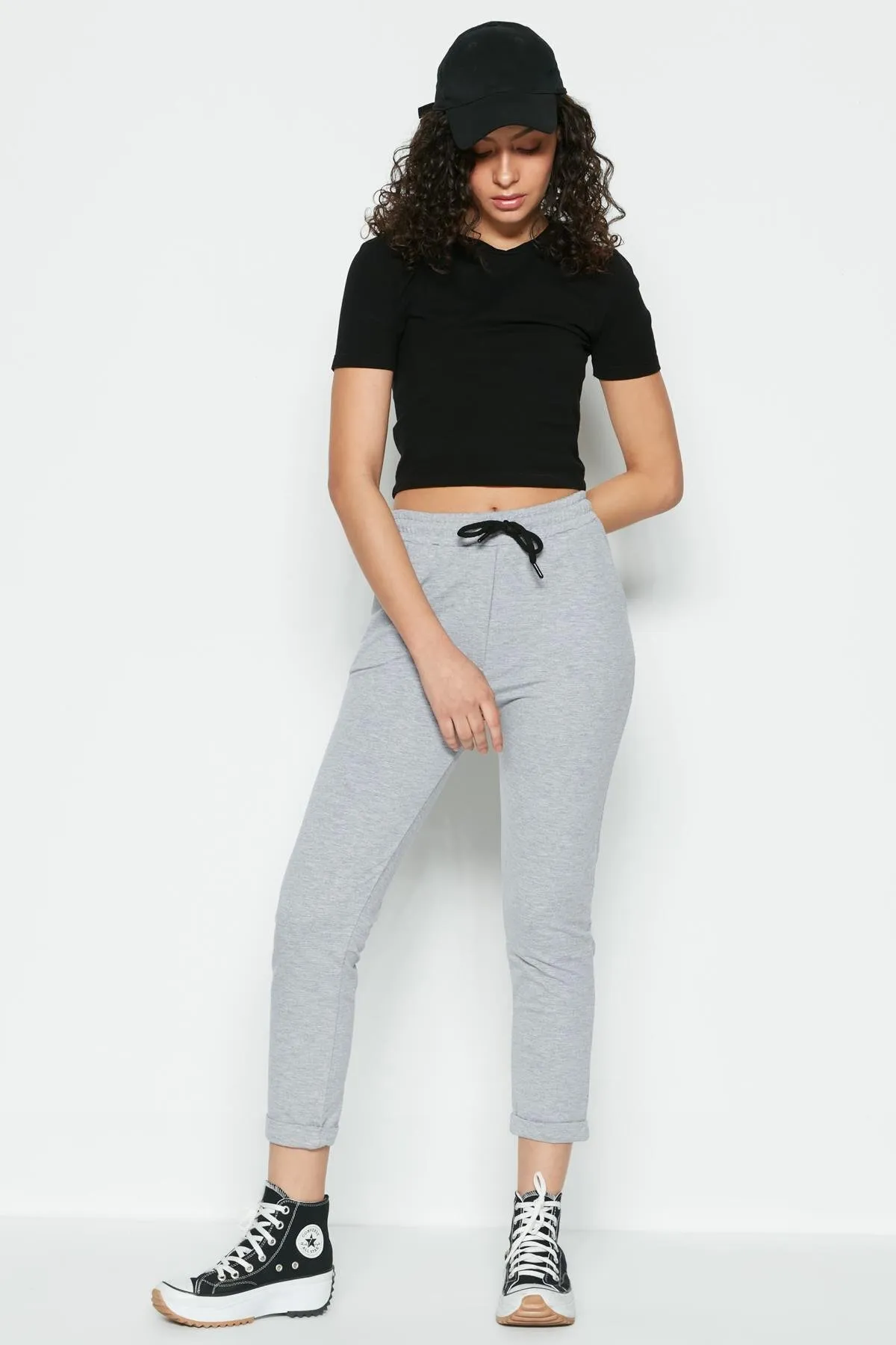 C&City  Doppelbein-Jogginghose 738 Grau