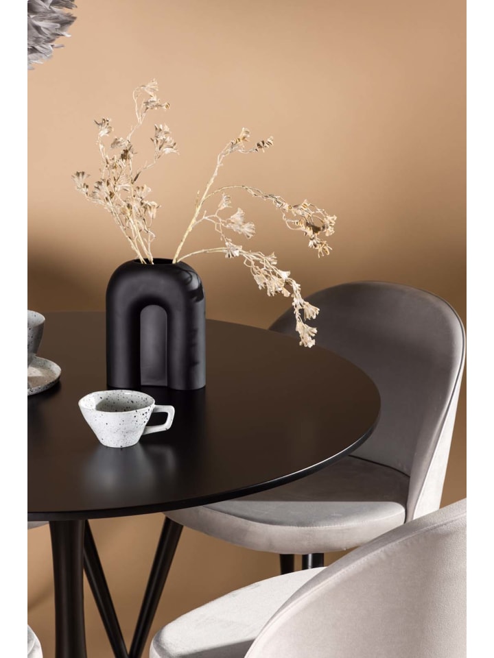 ebuy24 Essgruppe Glade 6 (5-teilig) Schwarz 100 x 100 cm günstig kaufen onesize