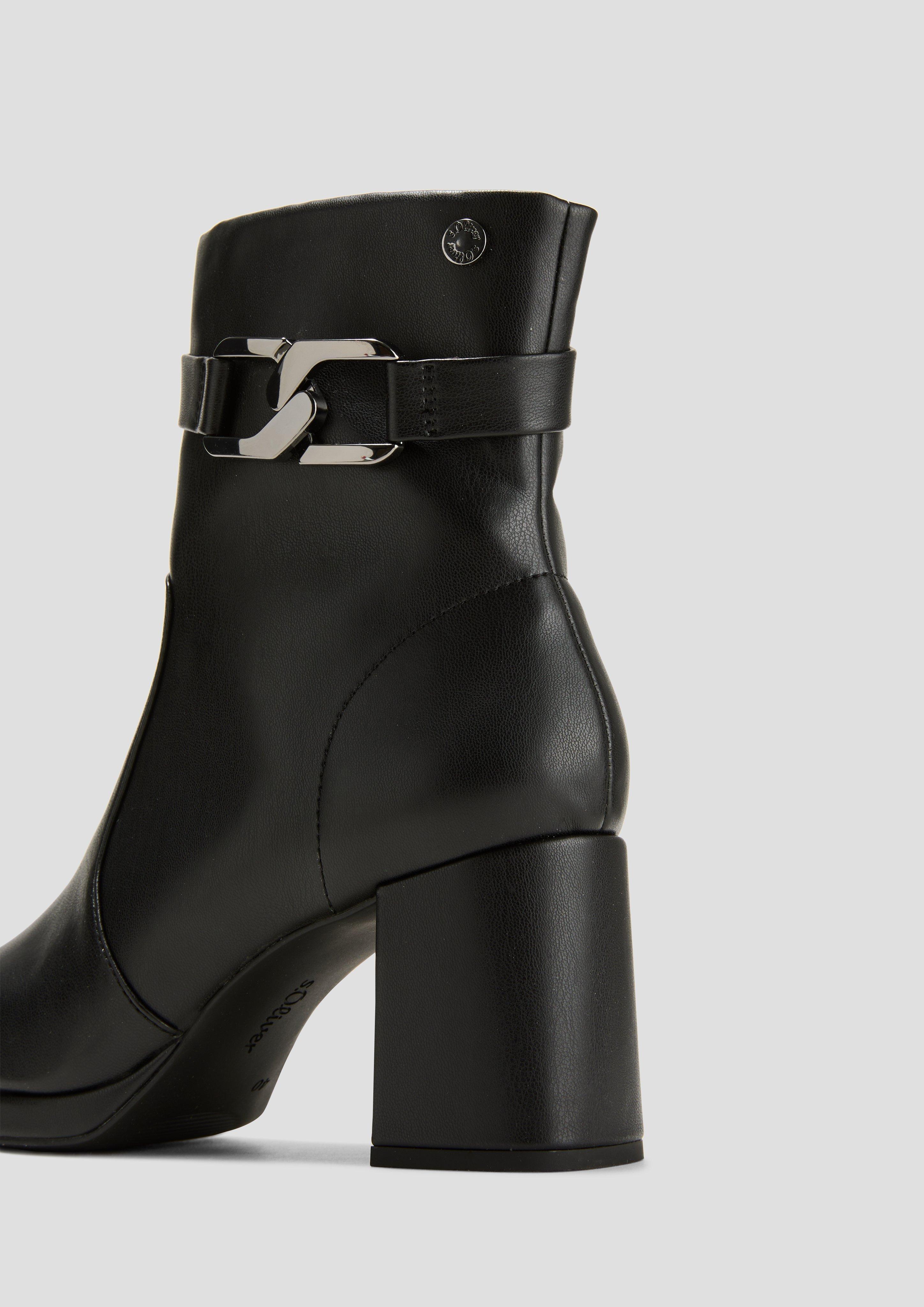 Stiefeletten mit Schmuck-Detail  6008310-001