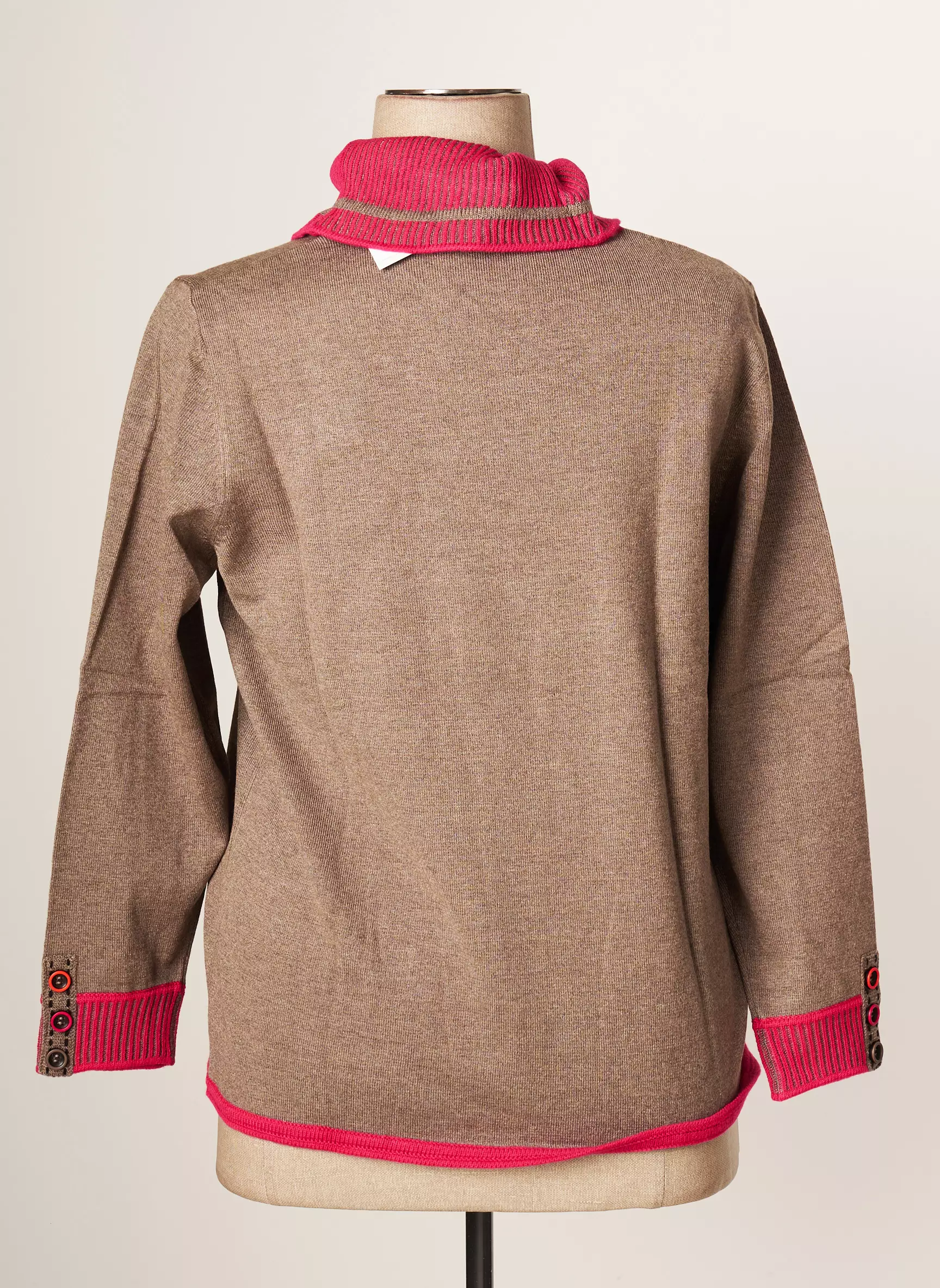 Rabe Cols Roules Femme couleur marron