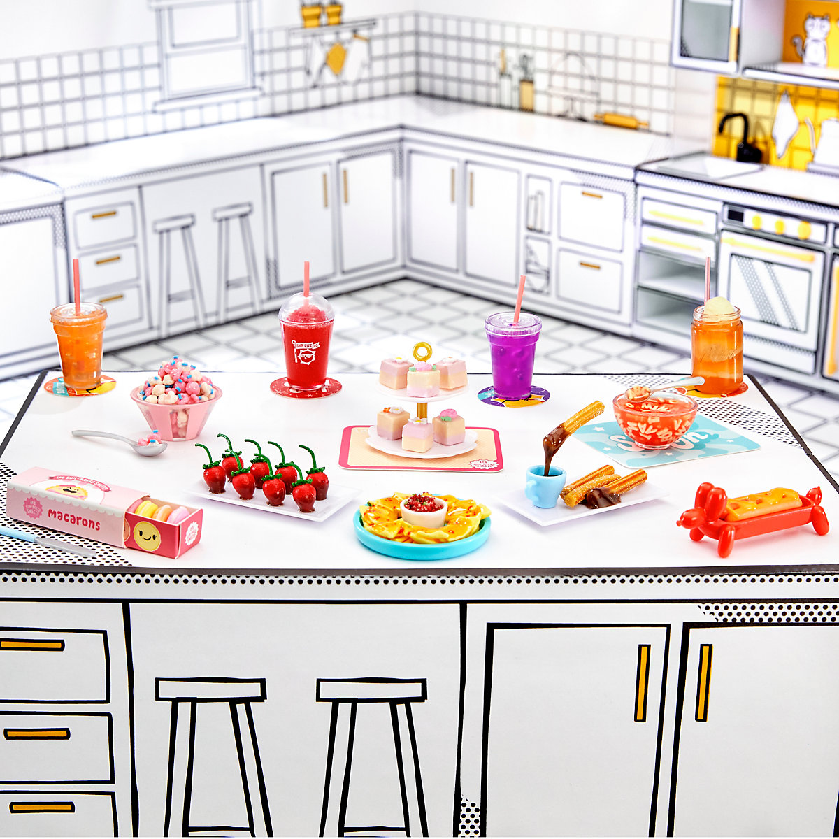 MGA's Miniverse- Make It Mini Foods: Cafe Serie 2B, sortiert