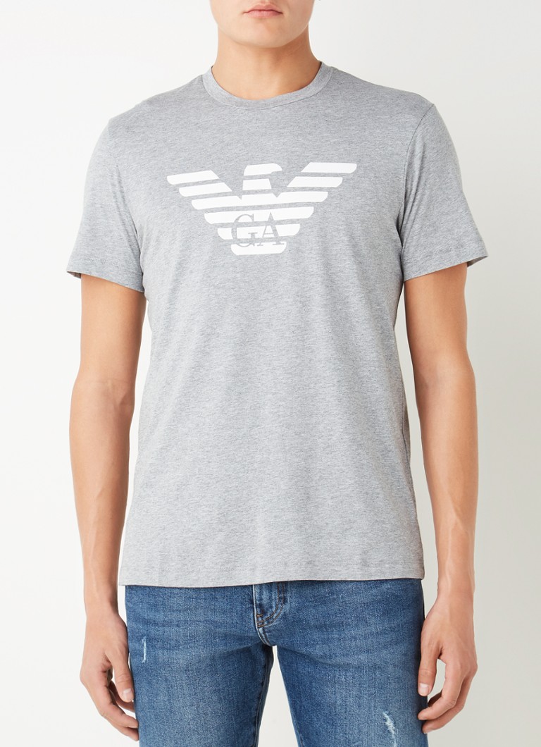 Tricou Emporio Armani cu logo imprimat
