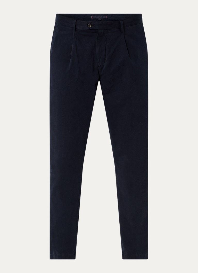 Tommy Hilfiger Harlem chino med avsmalnende passform og sømlommer