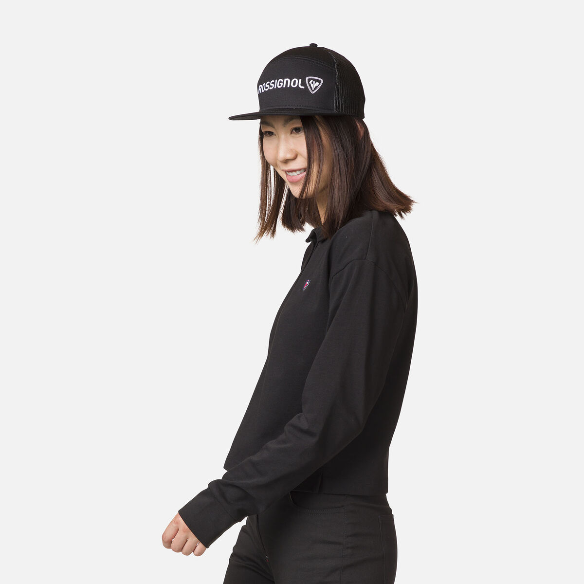 Kurzes Polohemd für Damen
