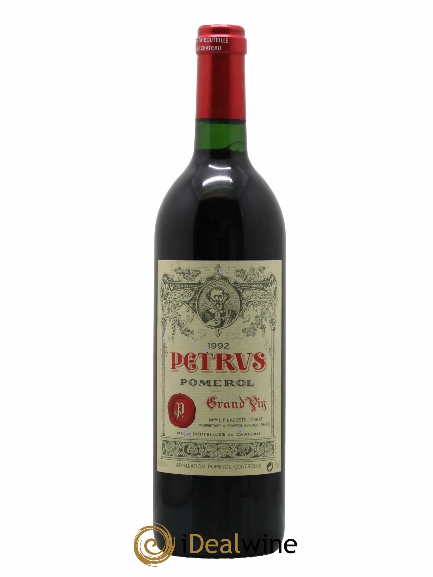 Petrus  1992 - Lot de 1 Bouteille